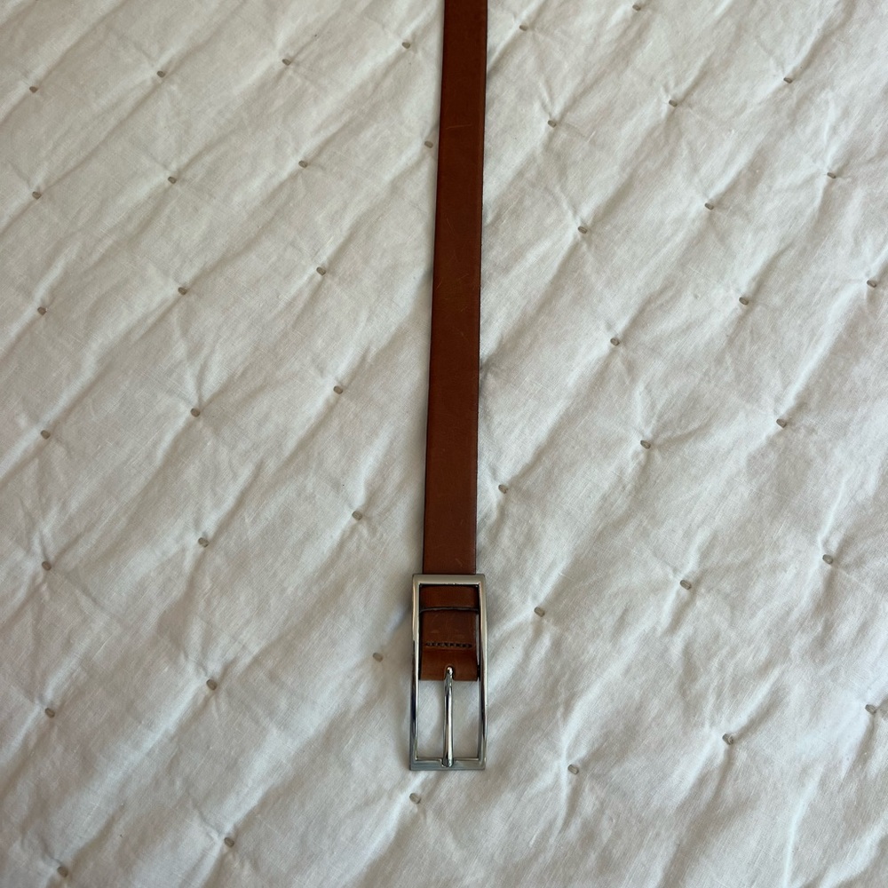 Brown Leather Women’s Belt